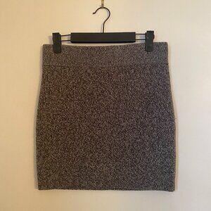 T by Alexander Wang Gray Wool Mini Skirt Size S
